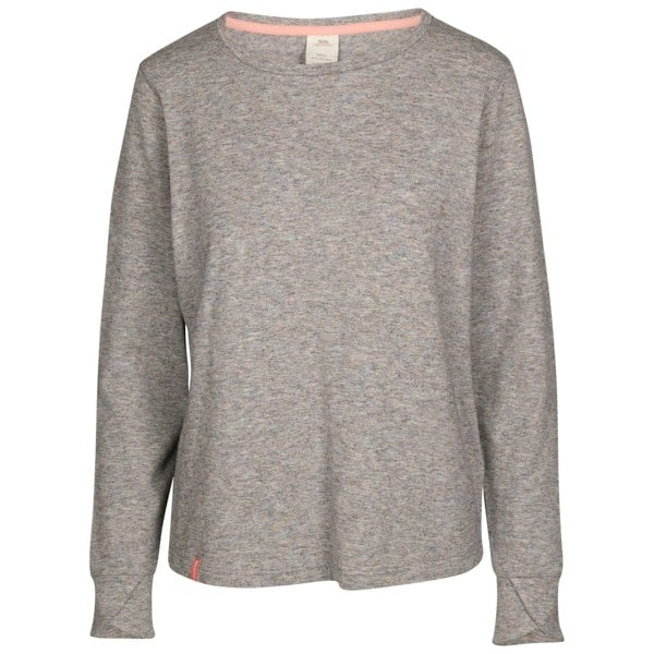 Trespass Womens/Ladies Rina Marl Long-Sleeved Top - Grey
