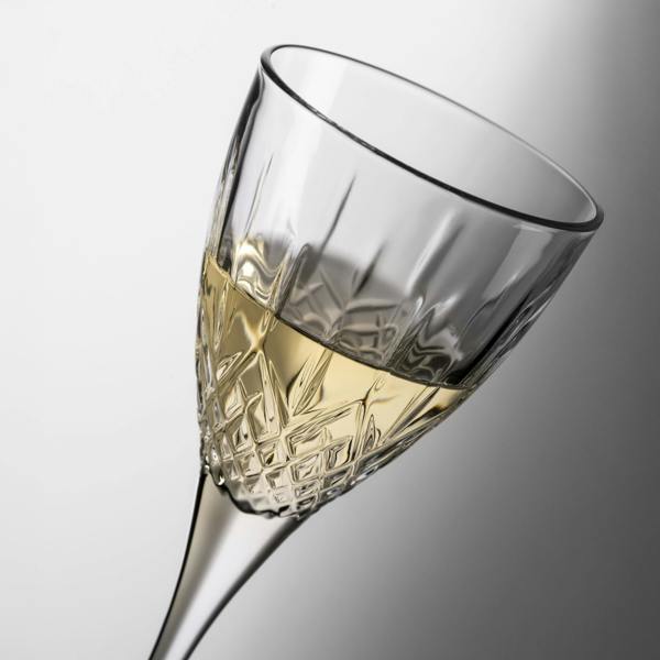Regency Crystal Wine Glasses - Set of 2