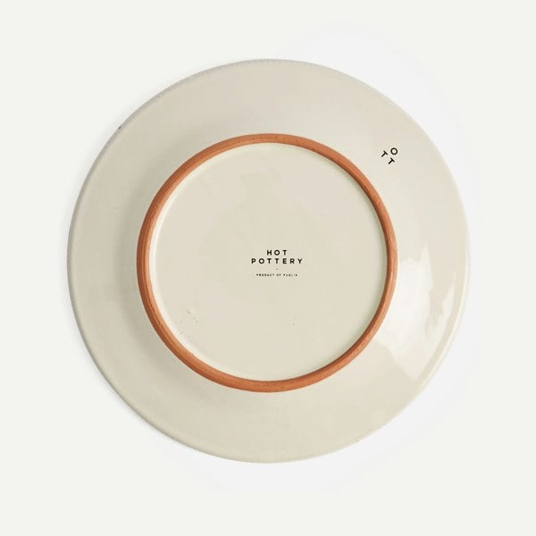 Hot Pottery Dinner Plate Pistachio