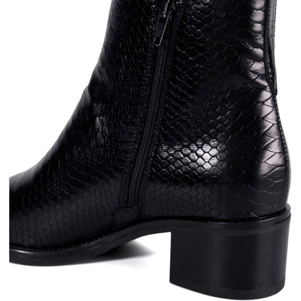 Dune London Pouring Ankle Women's Boots - Black
