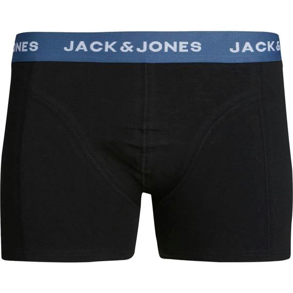Jack And Jones Boys Cotton Blend Boxer Shorts (Pack of 3) - Dark Green - 