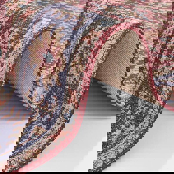 The Rugs Oriental Low Pile Rug -Vintage Design for Your Home