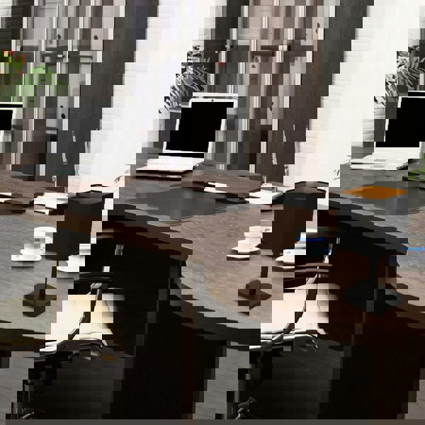 Milagro Napoli Table Lamp Matt Black And Gold Hand Made High Quality Metal And Fabric Construction