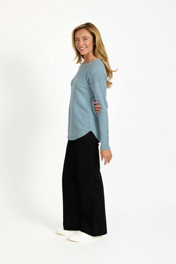 Mudflower Cable-Knit Block Jumper