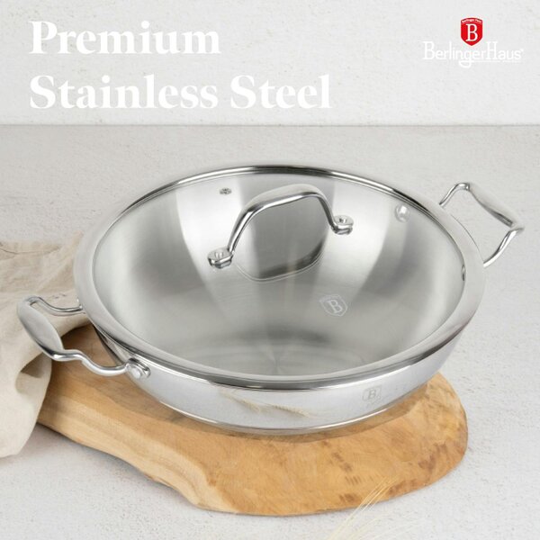 Berlinger Haus Wok with Lid, 24 cm Berlinger Haus BH8812