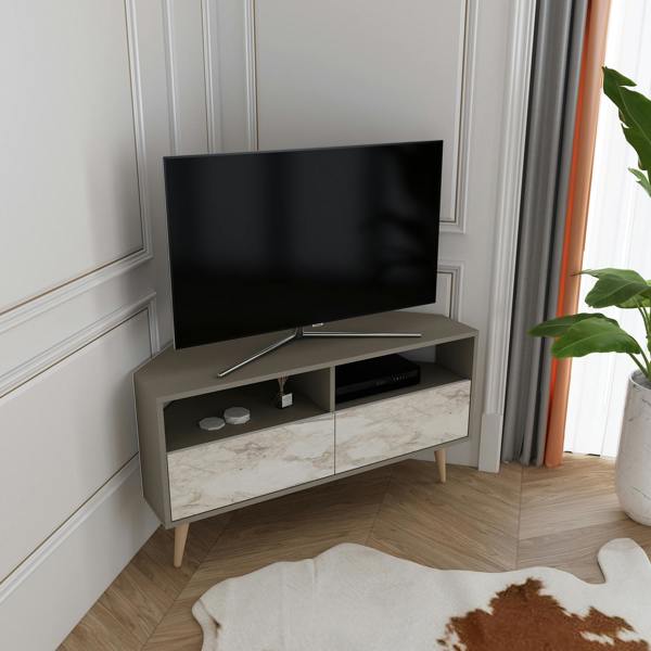 Decorotika Aura Modern Tv Stand TV Cabinet for TV's up to 55"
