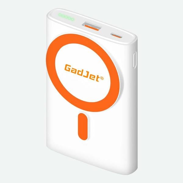 GadJet MagJet 8,000mAh Fast Wireless Power Bank