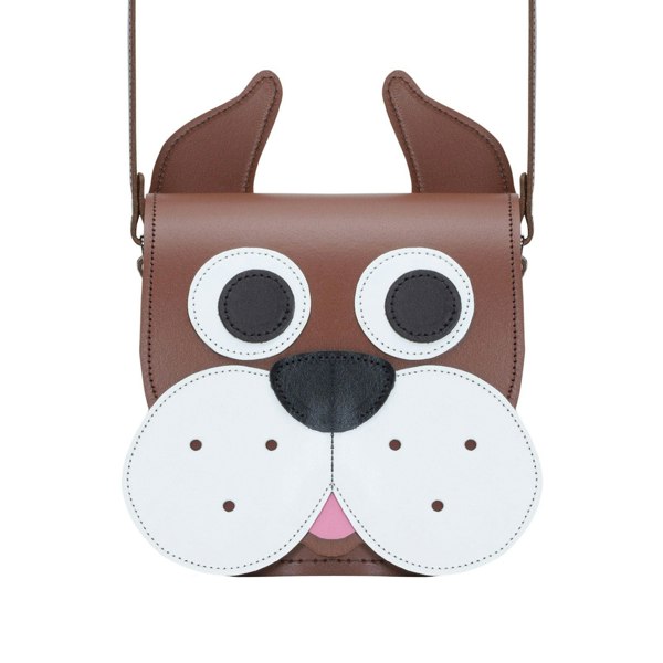 Buster Dog Leather Bag - Novelty Bag - Zatchels