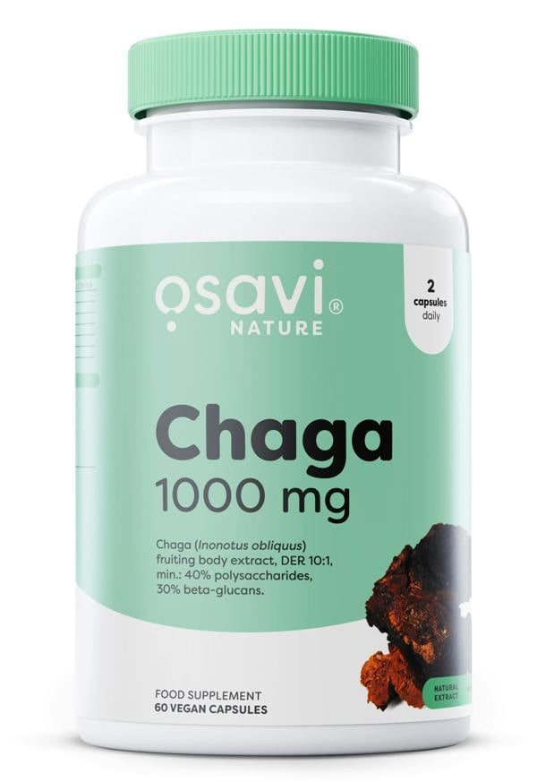 Osavi Chaga, 1000mg - 60 vegan caps
