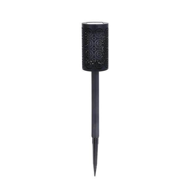 Milagro Solar Lamp Decor 3000K Ip44 4Pcs Black