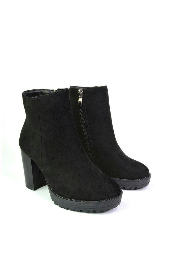 XY LONDON Ankle Boots With Platform Heel