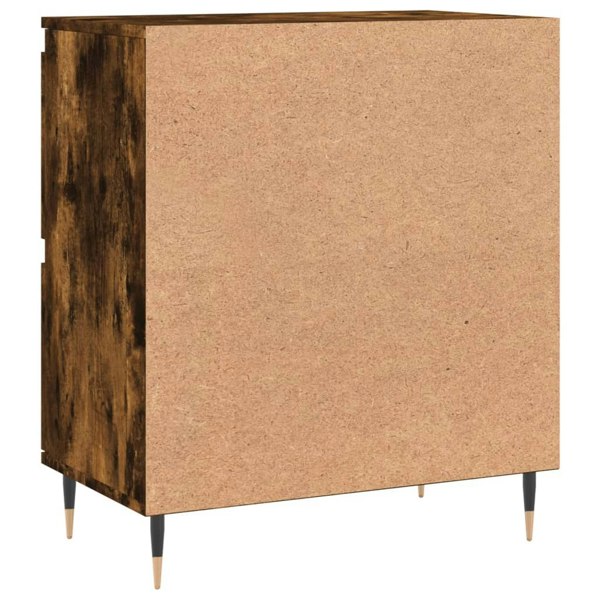 Berkfield Sideboard Smoked Oak 60x35x70 cm Engineered Wood