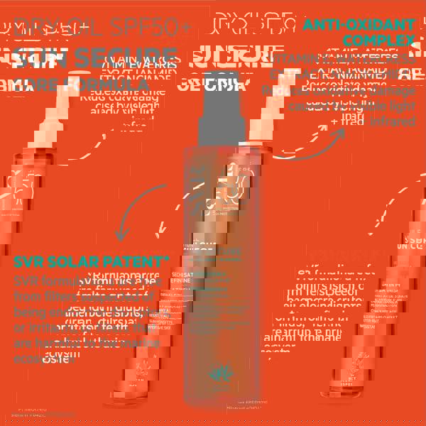 SVR Sun Secure SPF50 Dry and Nourishing Oil Spray 200ml - Additional 2