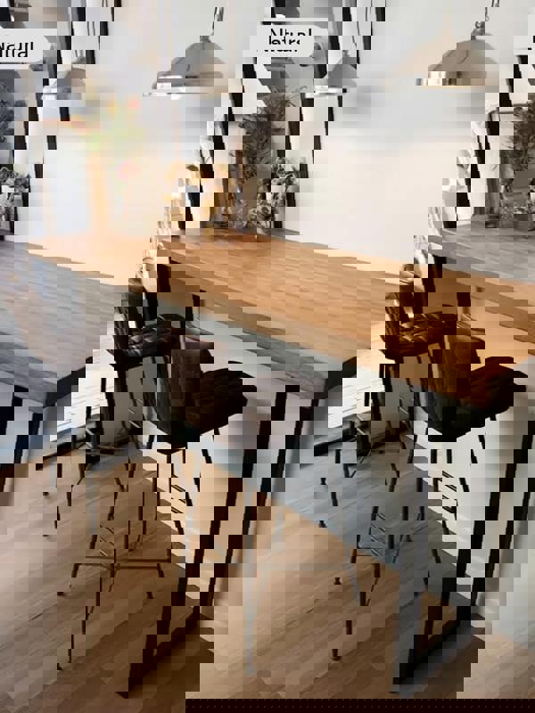 TRL Furniture Staved Oak Breakfast Bar