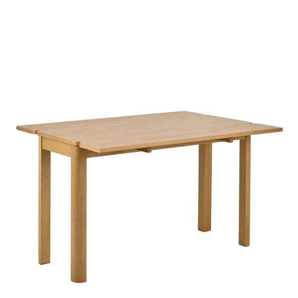 Furniture To Go Southampton Extendable Rectangular dining table in Matt Oak 45/90 x 120 cm