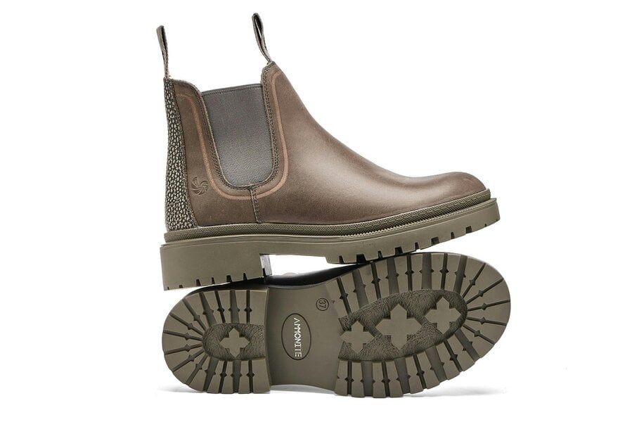 AMMONITE Women's Water-Resistant Chelsea Boots | Quartz Grey