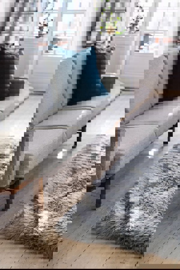 Long Wool Sheepskin Design Rug | 120x180 cm