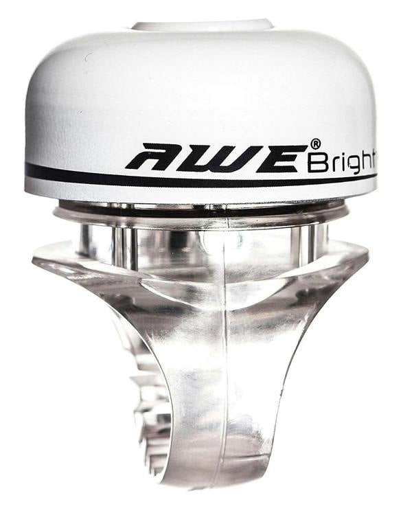 Awe AWEBright® LED Light Bicycle/Bike Bell White