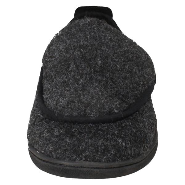 Clarks Mens Clarks Casual Hook and Loop Slippers King Riptape