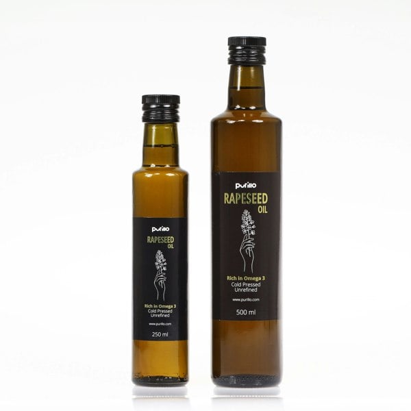 Purillo Rapeseed Oil - Cold-Pressed | GMO-Free & Glyphosate-Free
