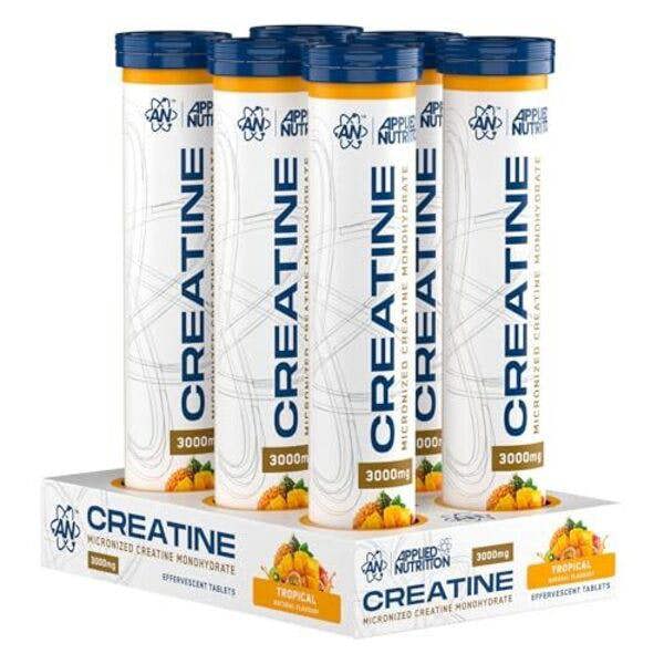 Applied Nutrition Creatine Monohydrate Effervescent Tablets, Tropical - 6 x 16 tabs