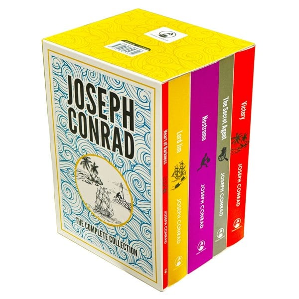 Joseph Conrad: The Complete Collection 5 Books Victory, The Secret Agent, Nostromo & more