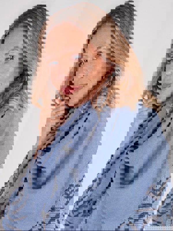 PennyPlain Super Soft Scarf - Chambray