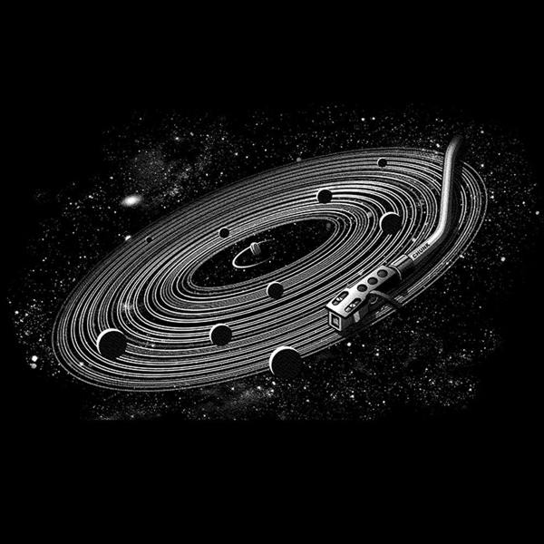 Vinyl Galaxy T-Shirt