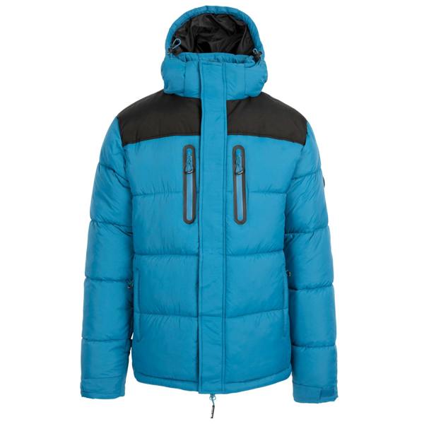 Trespass Mens Parkstone Quilted Jacket - Bondi Blue - 
