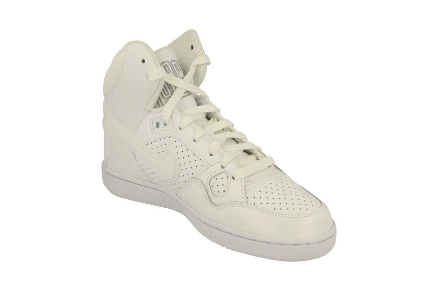 Nike Womens Son Of Force Mid Trainers 616303  110 - White Wolf Grey 110 - Photo 3