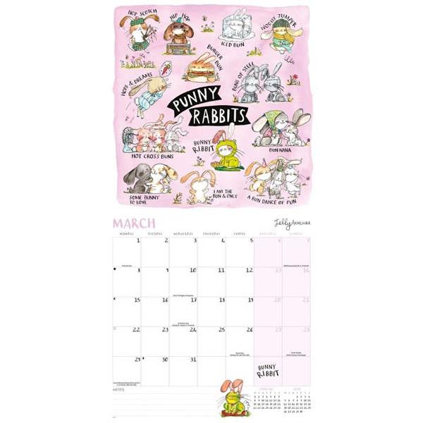 Jelly Armchair, Whole Year of Pun Calendar 2027, Wall Calendars, Month To View, Humour, Gift