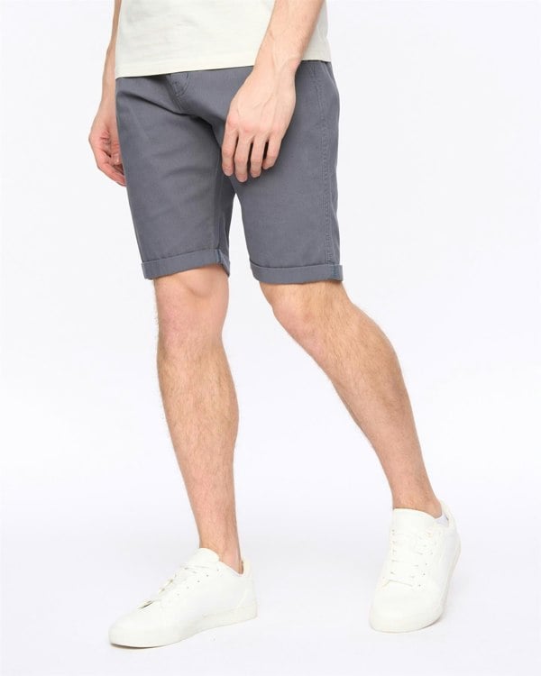 Crosshatch Sinwood Chino Shorts Petrol