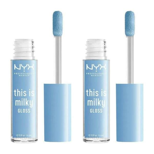 NYX Cosmetics 2 x NYX This Is Milky Lip Gloss 4ml - Fo Moo