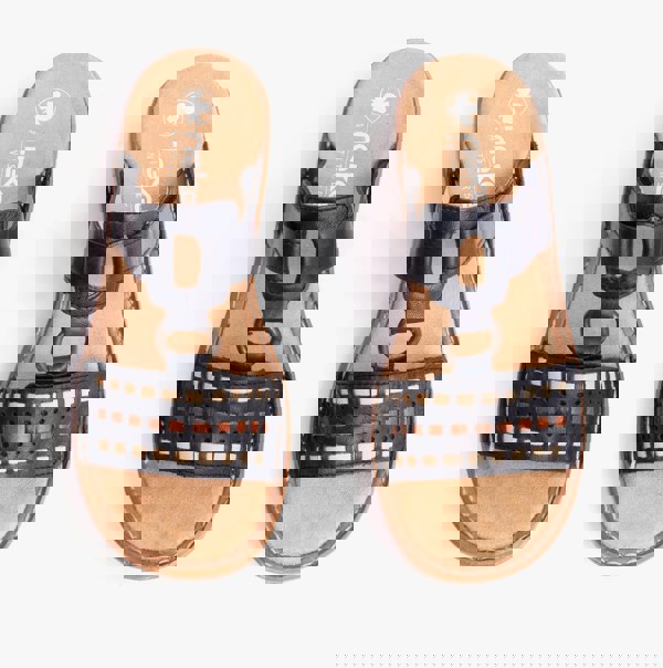 Rieker 60842-14 Womens Sandals - Black