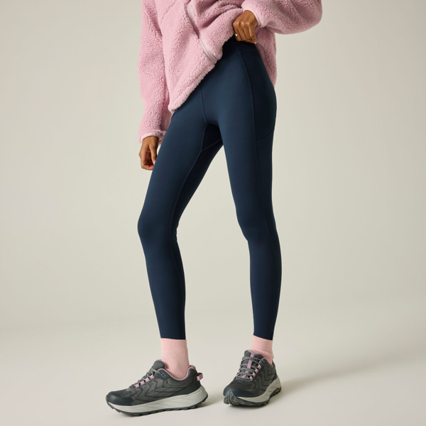 Regatta Womens Outdoor Comfort Leggings - Navy