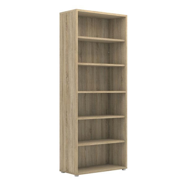 Furniture To Go Prima Bookcase 5 Shelves in Oak
