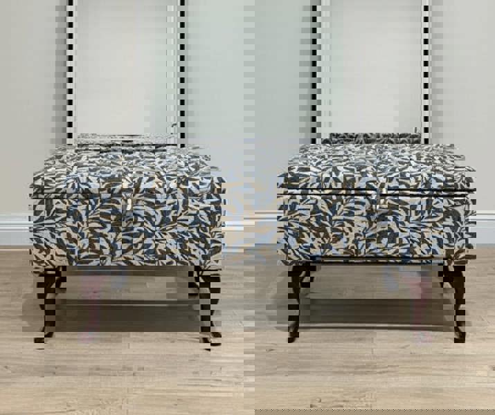 PREMIUM will storage coffee table , Ottoman with Storage, Patterned Footstool Pouffe, side living room table - ISTOOLS