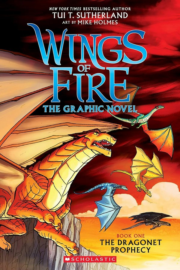 Wings of Fire Graphic Novels 7 Books Collection Set by Tui T. Sutherland (Books 1-7)