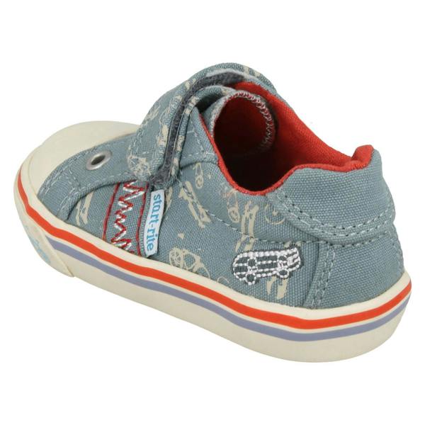 Start-rite Boys Startrite Canvas Pumps Skate Park