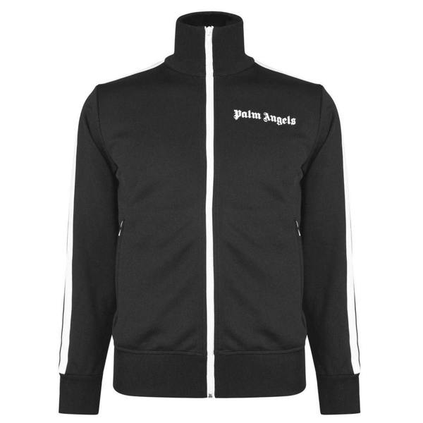 Palm Angels Unisex Adult Classic Track Jacket - Black - 