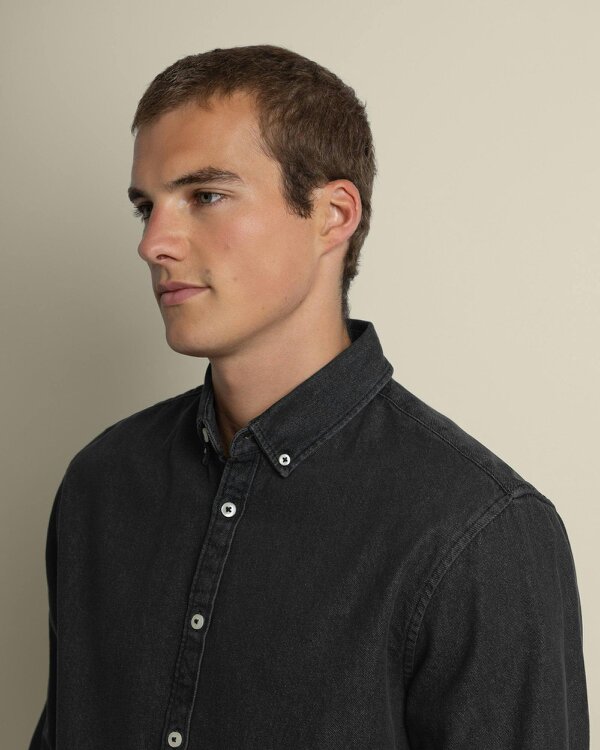 Larsson & Co Freddie - Denim Long Sleeve Shirt