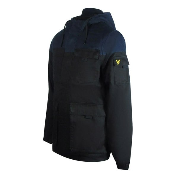 Lyle & Scott Contrast Yoke Black Jacket XS