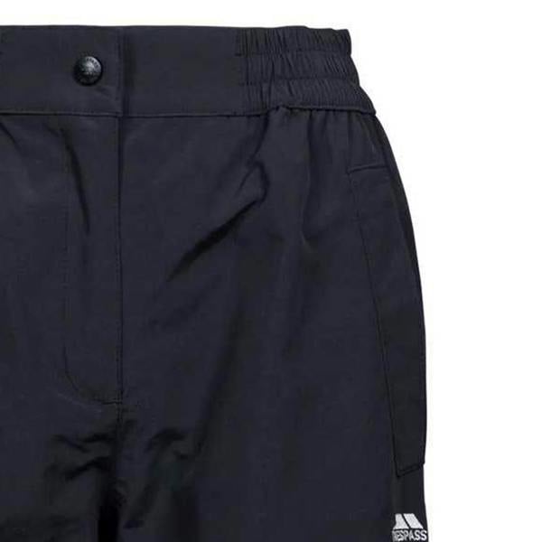 Trespass Womens/Ladies Tilbury TP75 Waterproof Trousers - Black - 