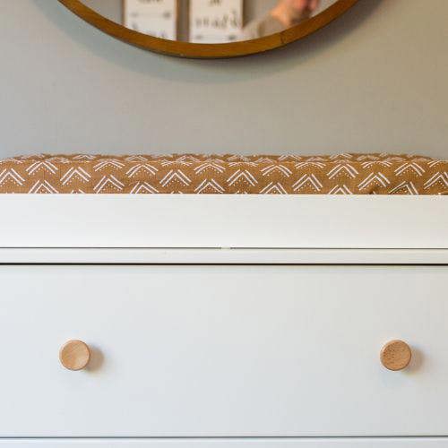 Lulujo - Changing Mat / Crib Fitted Sheet  - Mudcloth