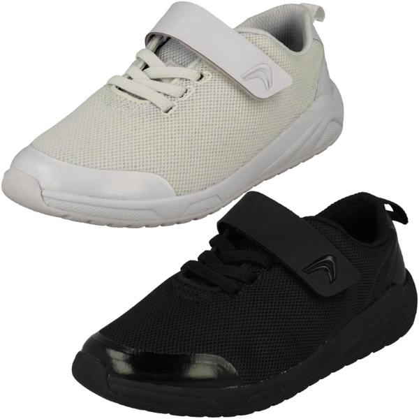Clarks Childrens Clarks Sporty Hook & Loop Fastening Trainers Aeon Pace