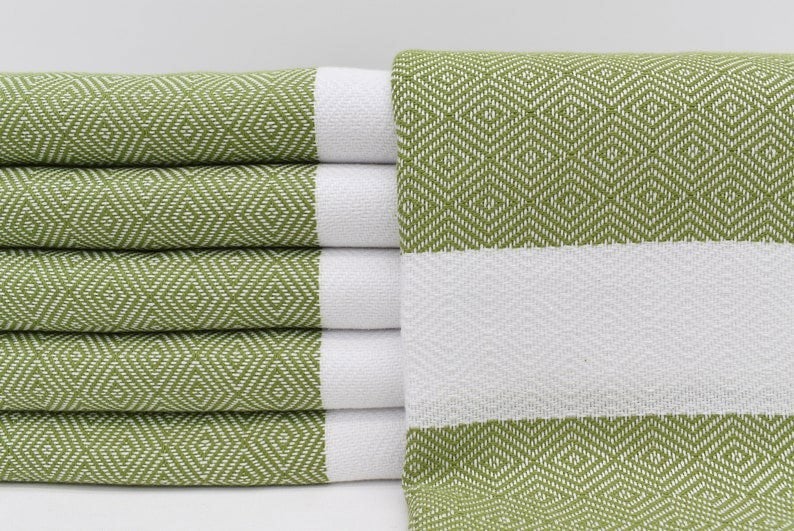 Destan Hammam Towel, Green