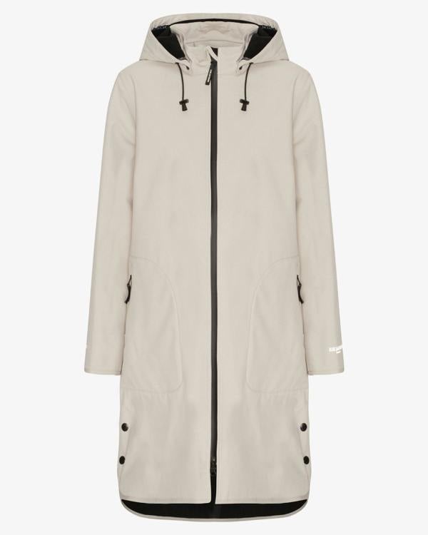 Ilse Jacobsen Rain Womens A-Line Softshell Raincoat - Chateau Gray 029