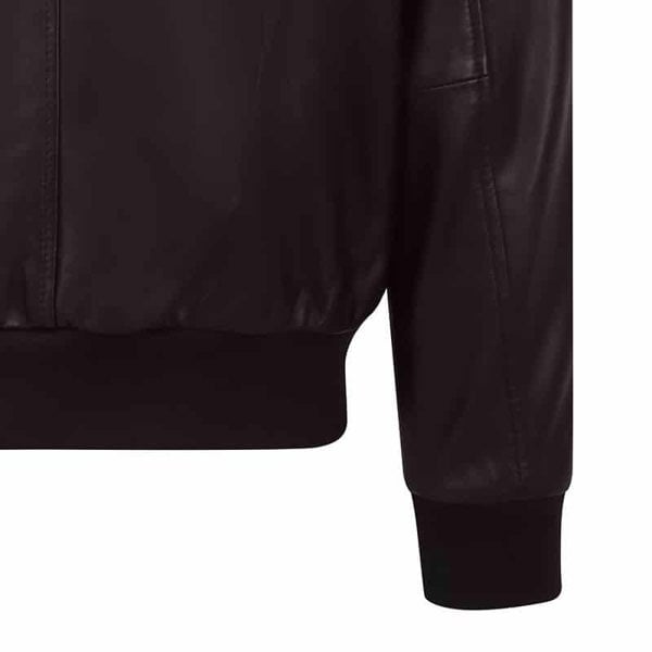 PRIMEHIDE Bomber Leather Jacket Jack Brown