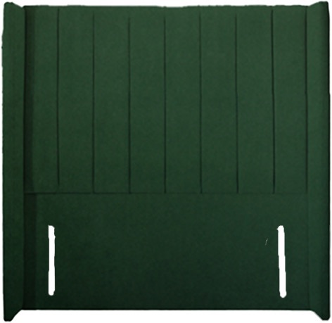Poppy Kingsize Headboard - Bottle Green