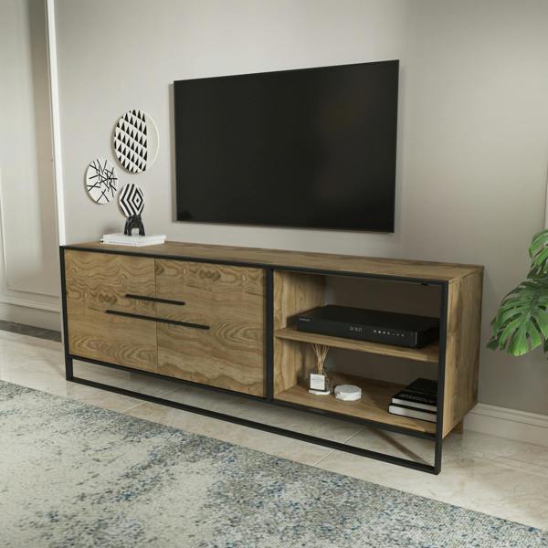 Decorotika Polka  Modern Tv Stand TV Cabinet for TV's up to 70"